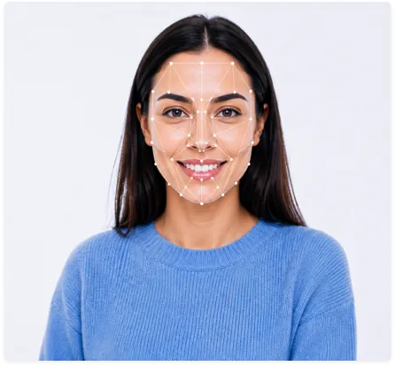 Escaneo de identificación facial